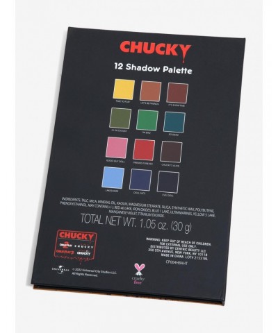 Chucky Vibrant Eyeshadow Palette $5.58 Palettes