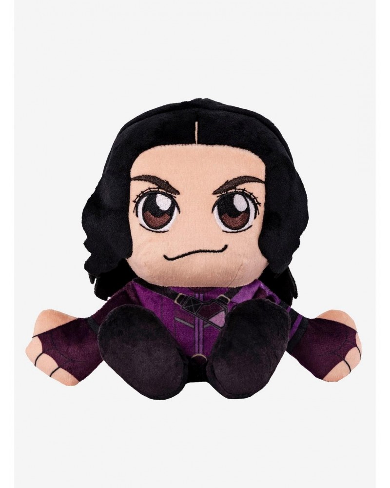 Marvel Hawkeye Kate Bishop 8" Bleacher Creatures Kuricha Sitting Plush $10.24 Plush