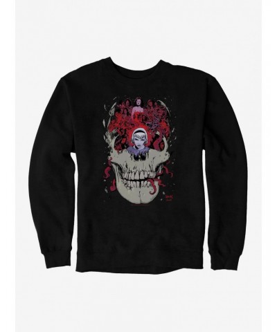 Archie Comics Chilling Adventures of Sabrina Skull Sweatshirt $14.02 Sweatshirts