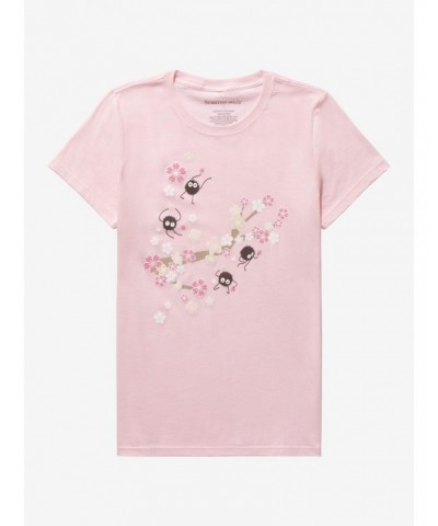 Studio Ghibli Spirited Away Soot Sprites Sakura Girls T-Shirt $6.18 T-Shirts