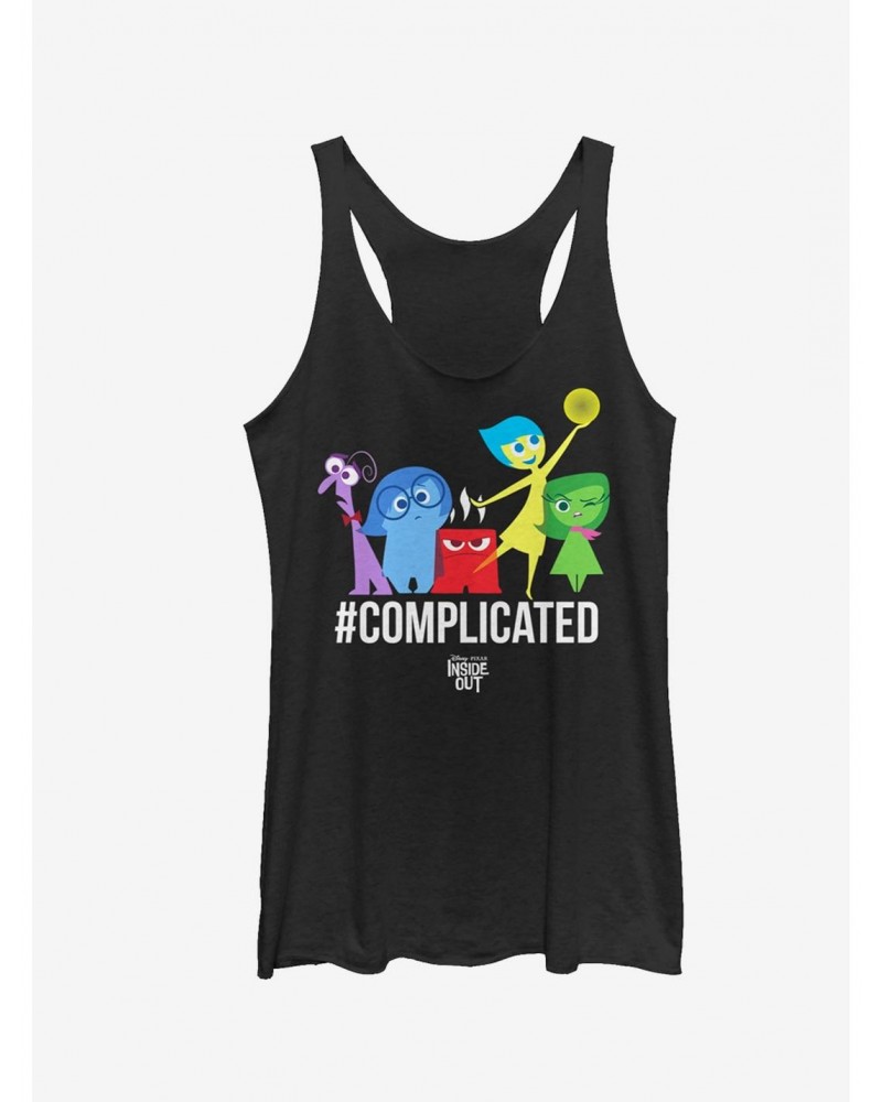 Disney Pixar Inside Out Complicated Emotions Girls Tank $8.70 Tanks