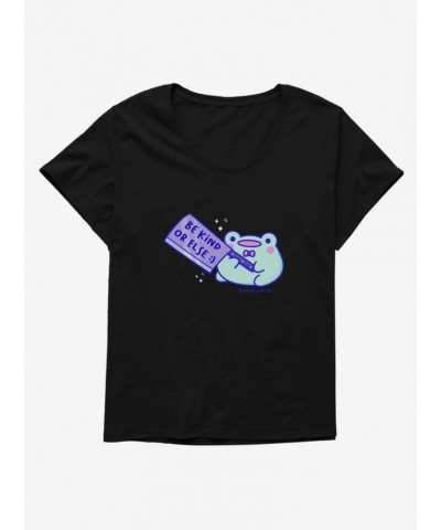 Rainylune Friend The Frog Knife Girls T-Shirt Plus Size $8.13 T-Shirts