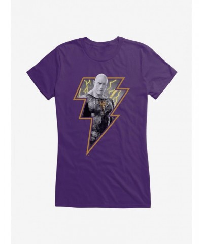 DC Comics Black Adam Bolt Girls T-Shirt $7.17 T-Shirts