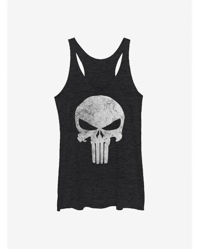 Marvel Punisher Punisher Distresskull Girls Tank $7.04 Tanks