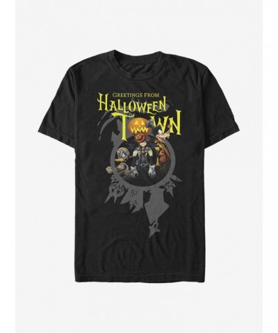 Disney Kingdom Hearts Greetings Halloween Town T-Shirt $9.18 T-Shirts