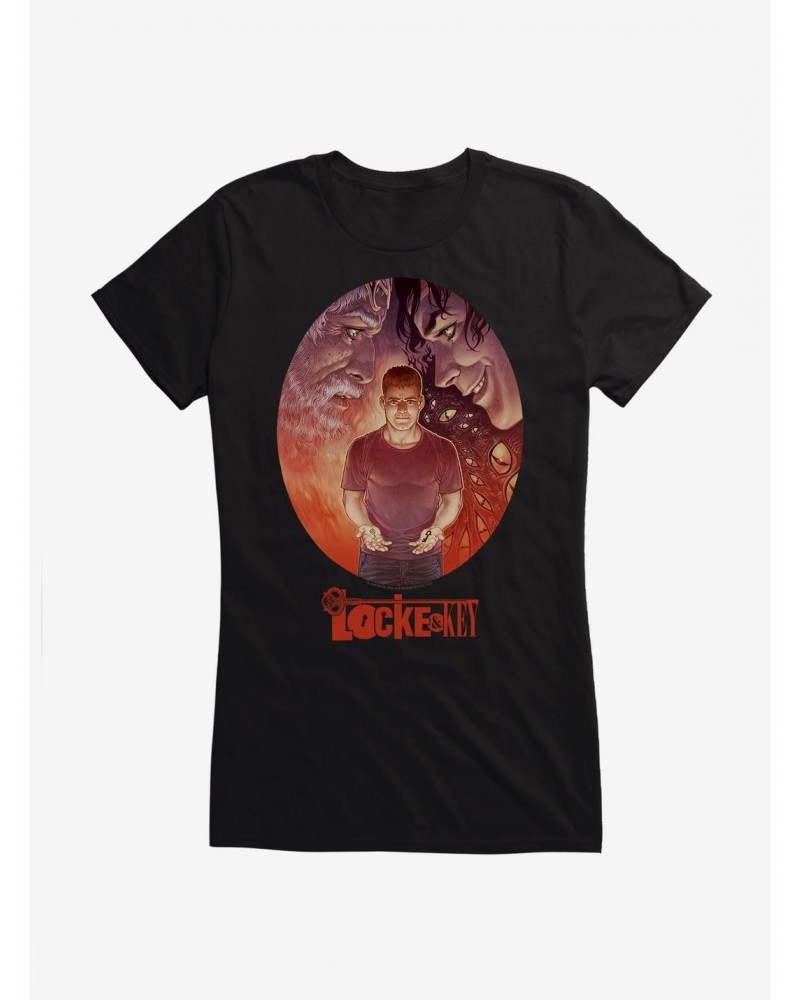 Locke and Key Tyler Triangle Girls T-Shirt $5.98 T-Shirts