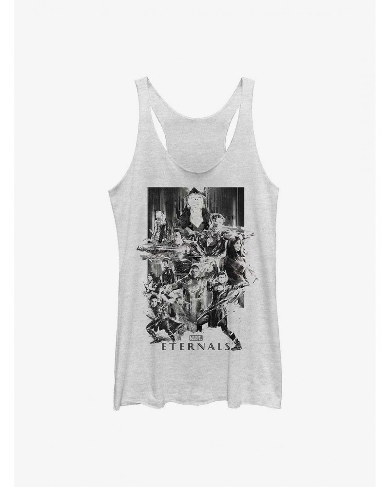 Marvel Eternals Paint Splattered Girls Tank $9.74 Tanks