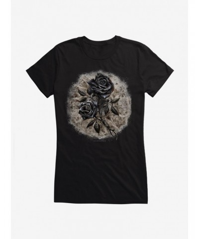Alchemy England Black Roses Girls T-Shirt $7.97 T-Shirts