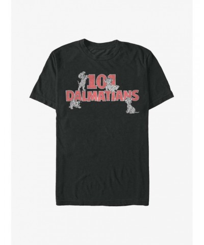 Disney 101 Dalmatians Pups Logo T-Shirt $6.37 T-Shirts