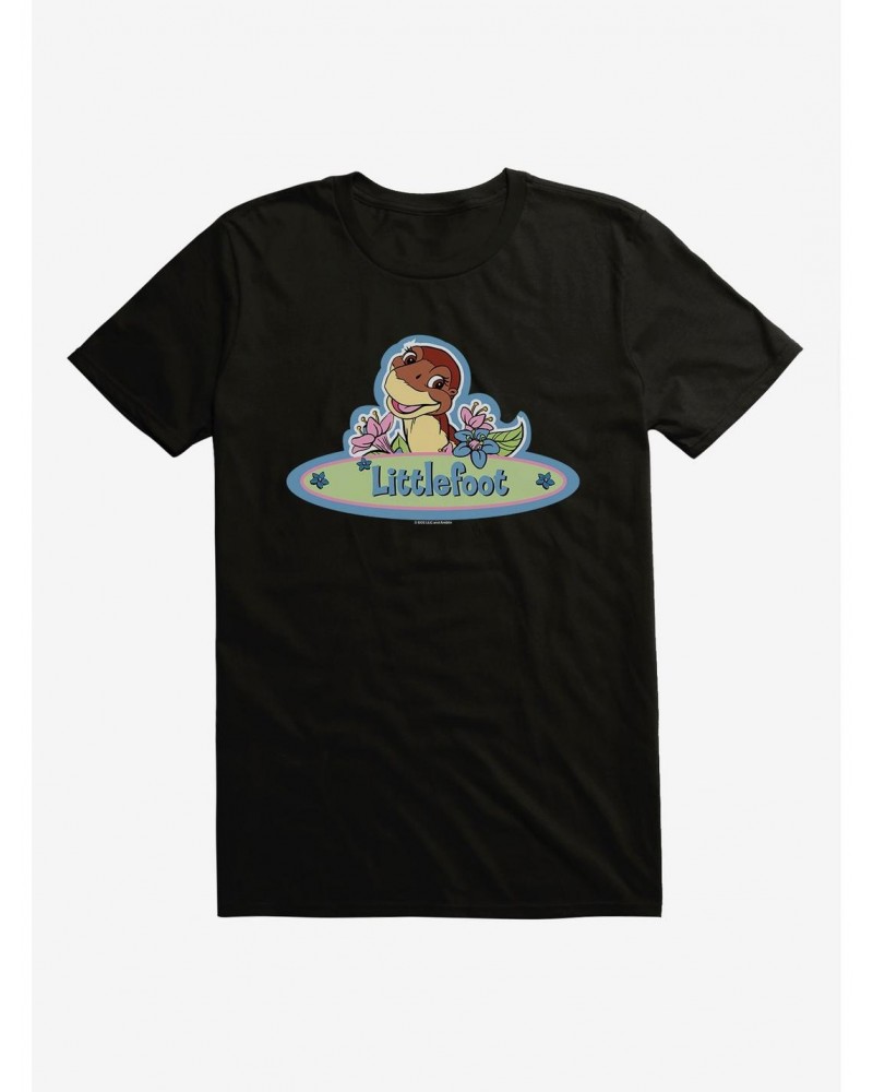 The Land Before Time Littlefoot Name Sign T-Shirt $8.99 T-Shirts