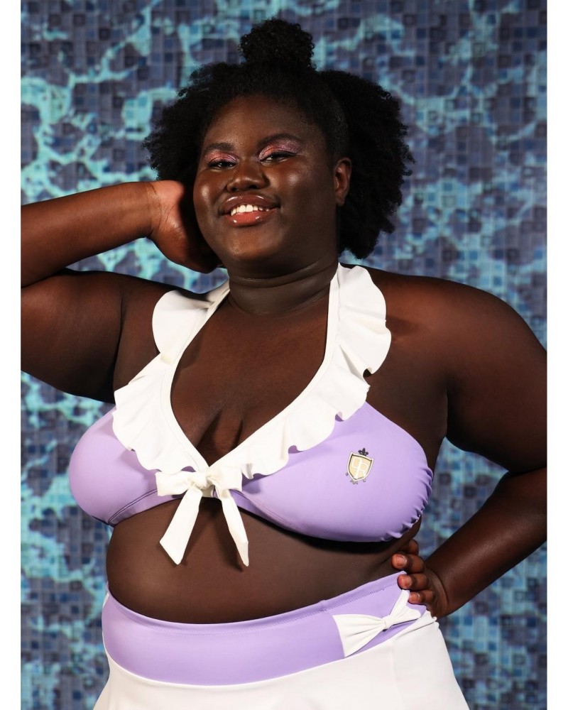 Ouran High School Host Club Uniform Ruffled Swim Top Plus Size $6.40 Tops