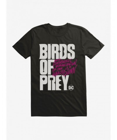 DC Comics Birds Of Prey Movie Title T-Shirt $8.41 T-Shirts