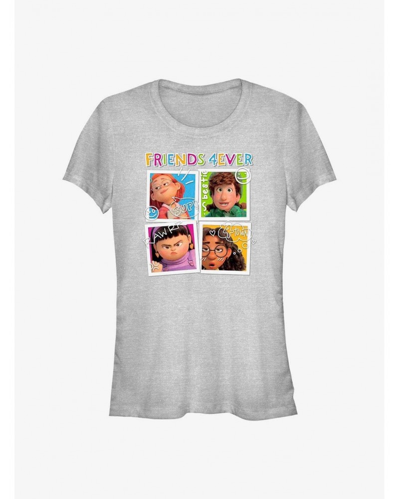 Disney Pixar Turning Red Polaroids Girls T-Shirt $5.66 T-Shirts