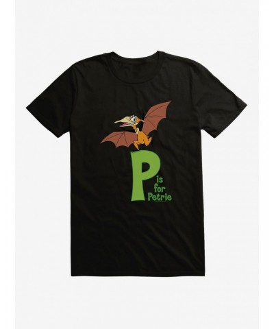 The Land Before Time P Is For Petrie Alphabet T-Shirt $8.22 T-Shirts