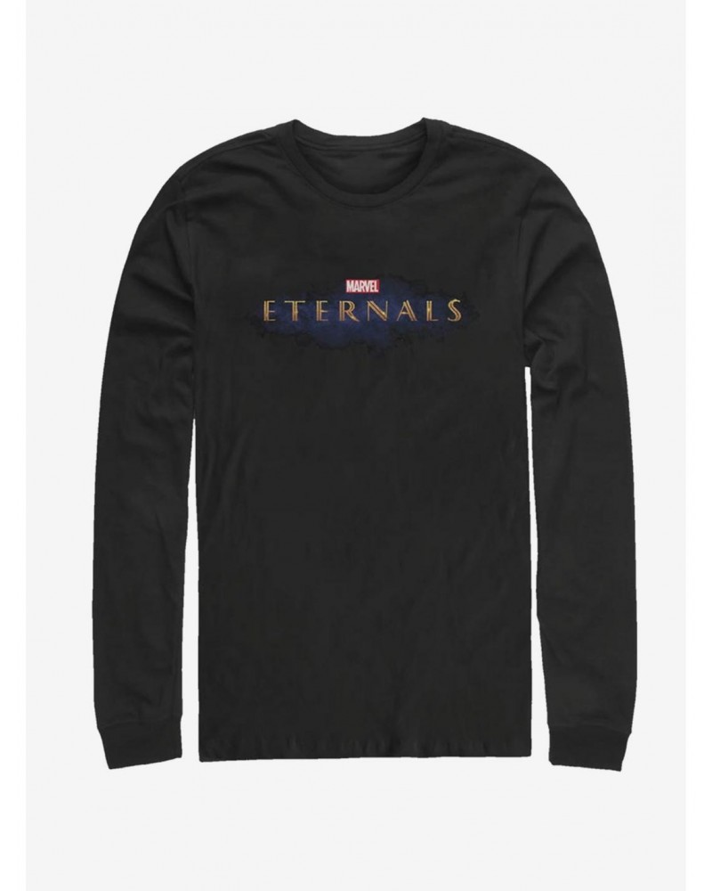 Marvel The Eternals Logo Long-Sleeve T-Shirt $8.42 T-Shirts