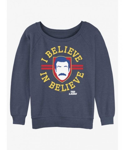 Ted Lasso True Believer Girls Slouchy Sweatshirt $10.92 Sweatshirts