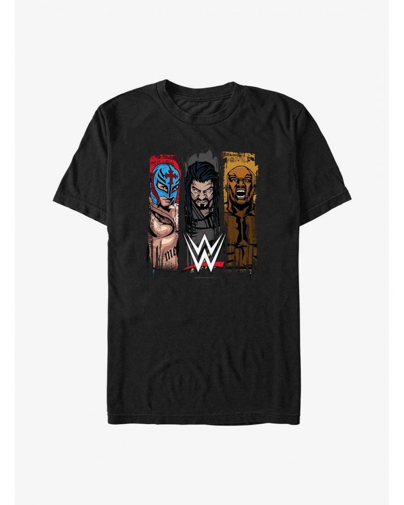 WWE Rey Mysterio, Roman Reigns & Bobby Lashley T-Shirt $6.88 T-Shirts