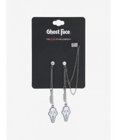 Scream Ghost Face Cuff Earrings $4.65 Earrings