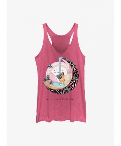 Disney Pocahontas Earth Day Let The Wind Guide Girls Tank $8.50 Tanks