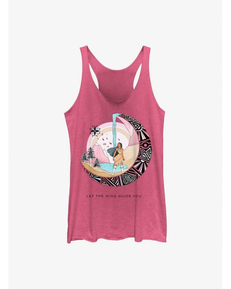 Disney Pocahontas Earth Day Let The Wind Guide Girls Tank $8.50 Tanks