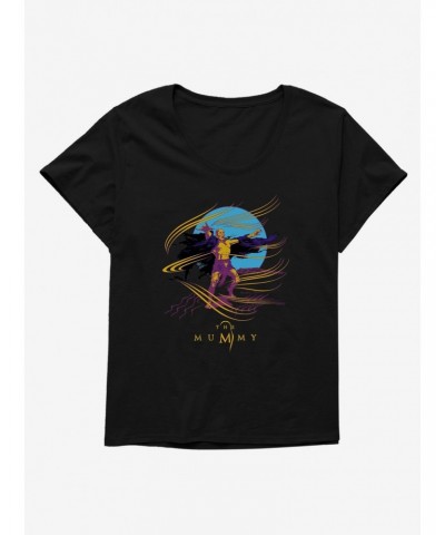 The Mummy Walk Through Sandstorm Girls T-Shirt Plus Size $9.33 T-Shirts