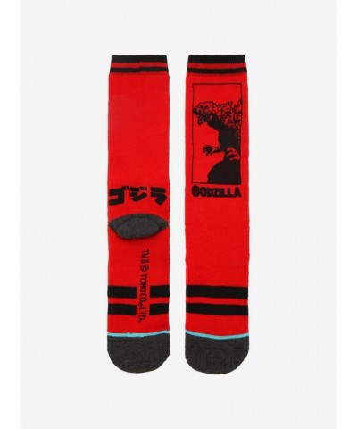 Godzilla Varsity Crew Socks $1.82 Socks