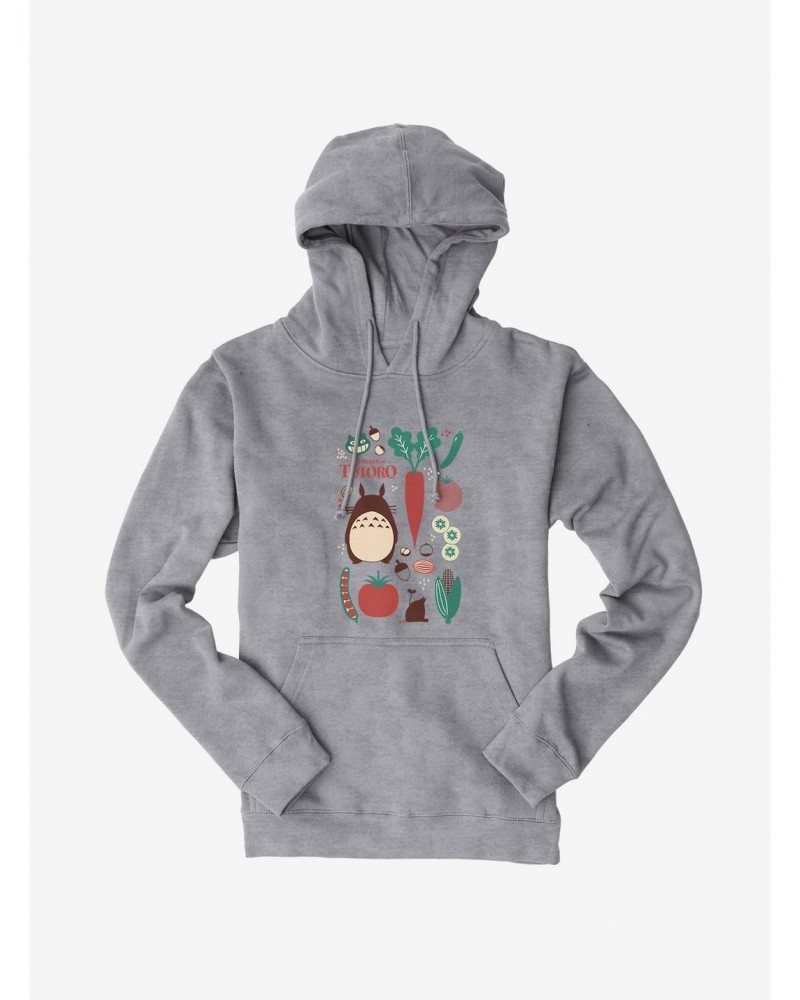 Studio Ghibli My Neighbor Totoro Food Collection Hoodie $14.73 Hoodies