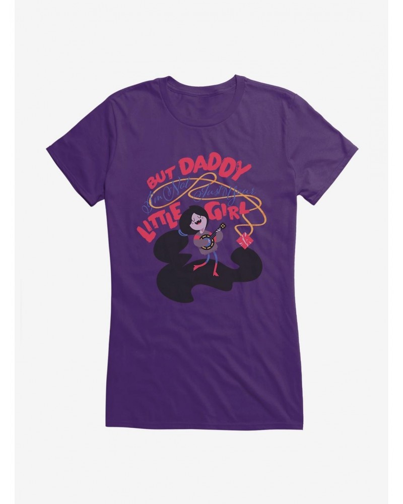 Adventure Time Not Daddy's Little Girl Girls T-Shirt $6.97 T-Shirts