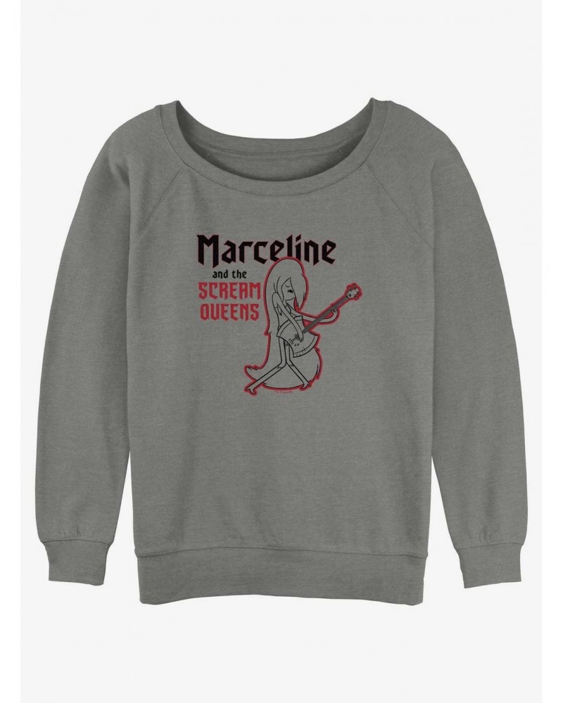 Adventure Time Marceline and the Scream Queens Girls Slouchy Sweatshirt $8.86 Sweatshirts