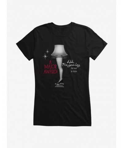 A Christmas Story Italian Lamp Girls T-Shirt $6.77 T-Shirts