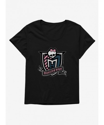 Monster High Cute Emblem Logo Girls T-Shirt Plus Size $11.33 T-Shirts