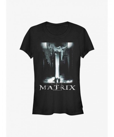 The Matrix Cityscape Postera Girls T-Shirt $7.44 T-Shirts