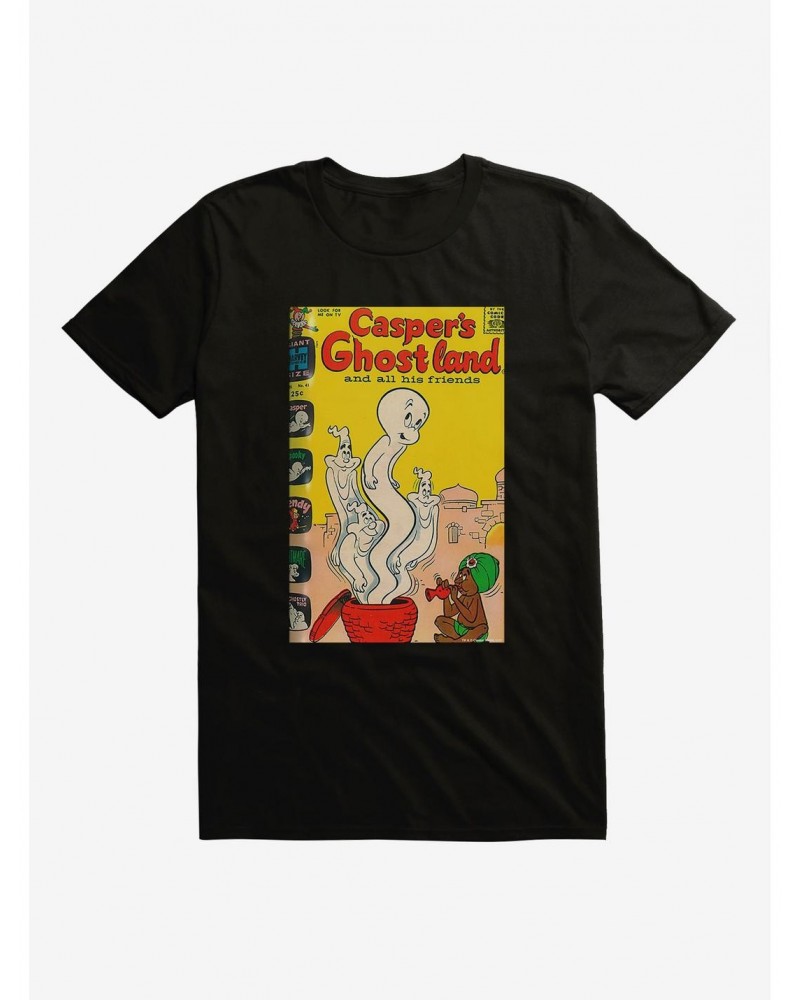 Casper The Friendly Ghost Ghostland And Friends Basket Dance T-Shirt $10.99 T-Shirts