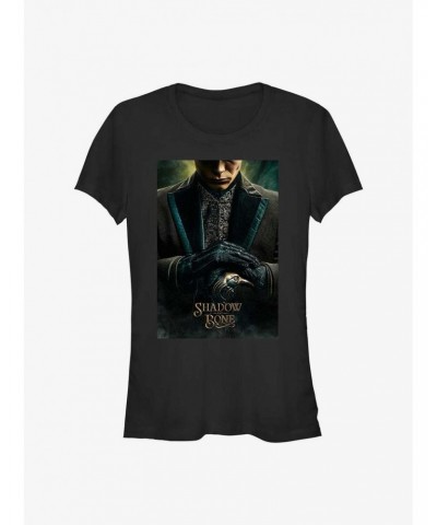 Shadow and Bone Kaz Brekker Poster Girls T-Shirt $7.47 T-Shirts