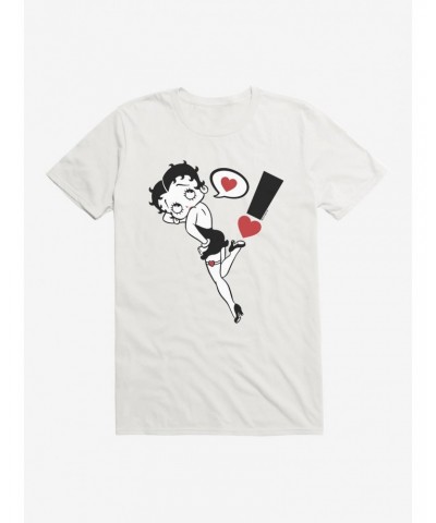 Betty Boop Exclamation of Love T-Shirt $8.41 T-Shirts