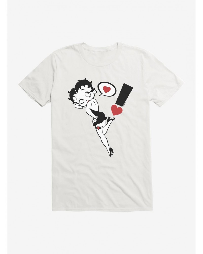 Betty Boop Exclamation of Love T-Shirt $8.41 T-Shirts