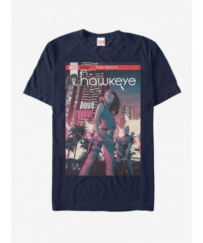 Marvel Hawk Eye Double Trouble T-Shirt $6.31 T-Shirts