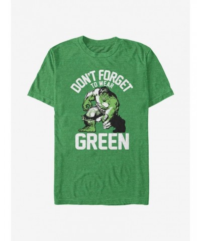 Marvel Hulk Hulk Wear Green T-Shirt $8.80 T-Shirts