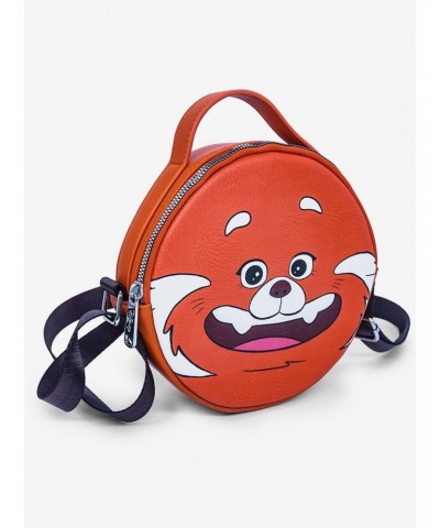 Disney Pixar Turning Red Panda Mei Smiling Face Close Up Cross Body Bag $14.39 Bags