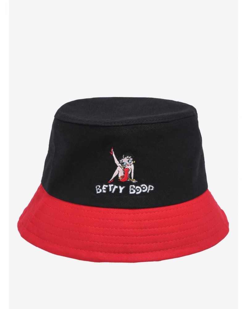 Betty Boop Color-Block Bucket Hat $3.97 Hats