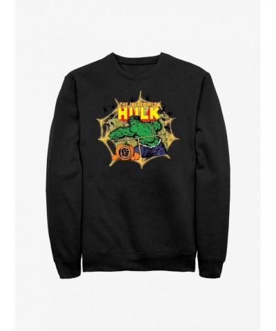 Marvel Hulk Pumpkin Smash Sweatshirt $12.99 Sweatshirts