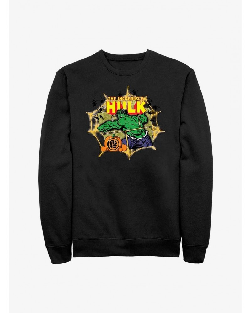 Marvel Hulk Pumpkin Smash Sweatshirt $12.99 Sweatshirts