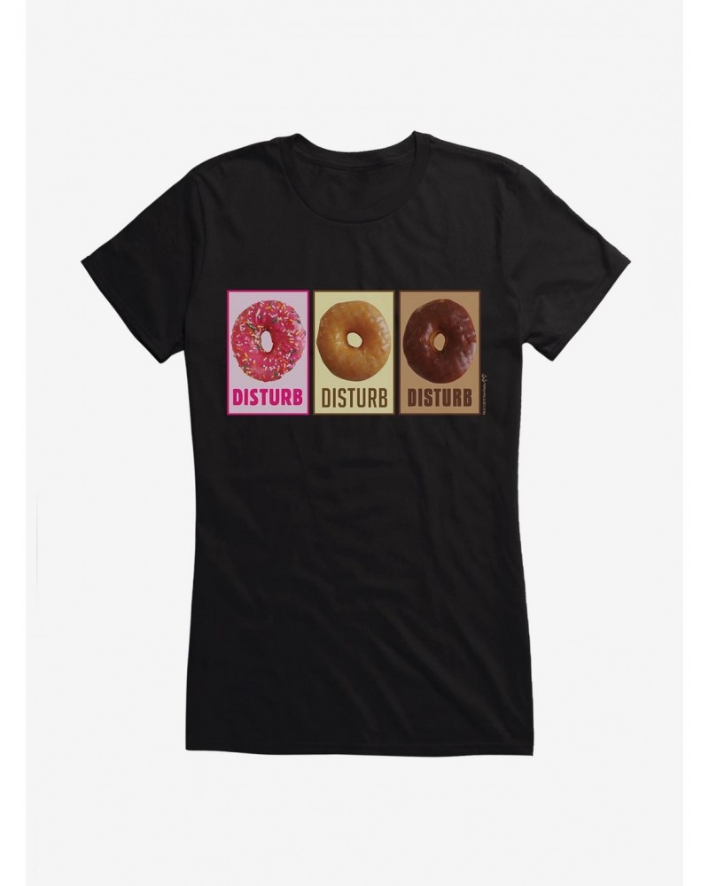 Twin Peaks Donut Disturb Girls T-Shirt $7.17 T-Shirts