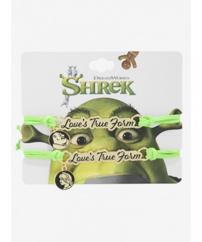 Shrek Love's True Form Charm Cord Bracelet Set $4.65 Bracelet Set