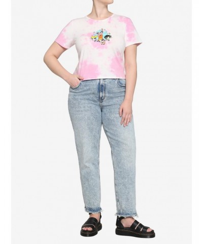 The Powerpuff Girls Tie-Dye Girls Baby T-Shirt Plus Size $5.44 T-Shirts