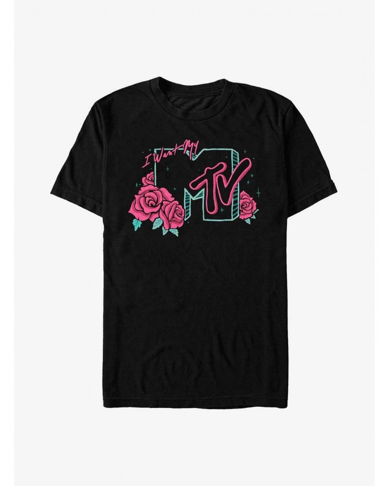 MTV Rose Logo T-Shirt $7.46 T-Shirts