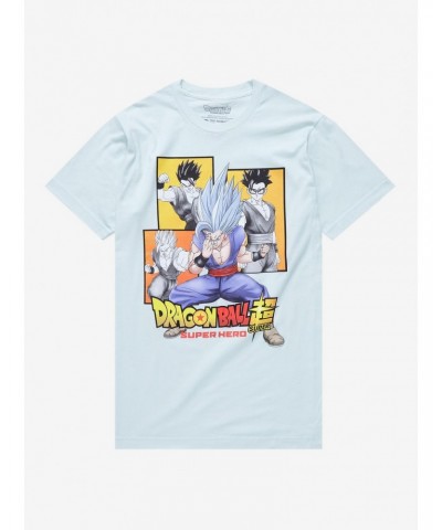 Dragon Ball Super: Super Hero Movie Gohan Collage T-Shirt $8.84 T-Shirts