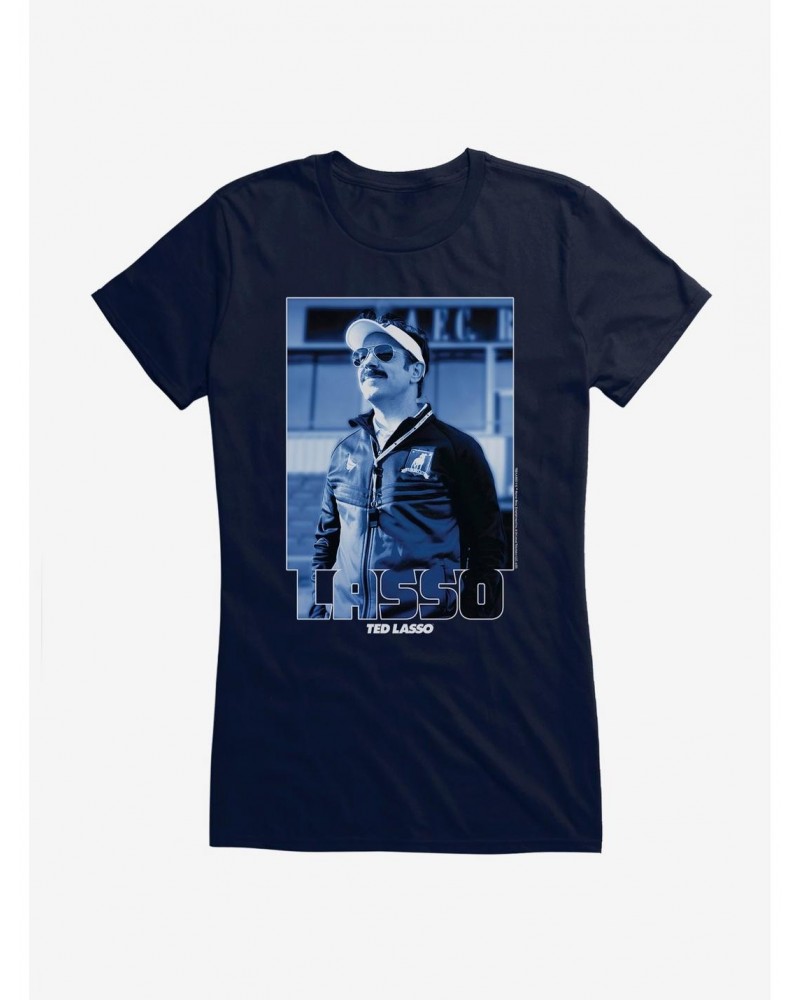Ted Lasso Portrait Girls T-Shirt $7.97 T-Shirts