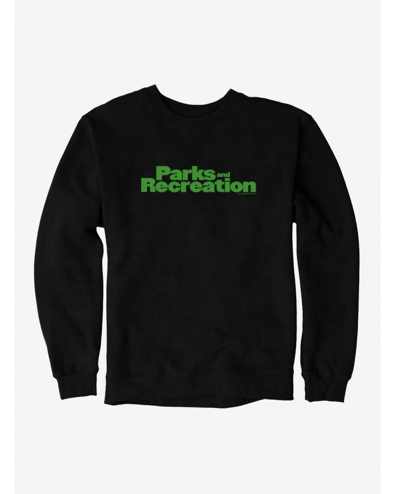 Parks And Recreation Bold Logo Sweatshirt $9.30 Sweatshirts