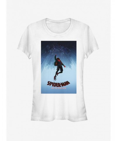 Marvel Spider-Man Spider-Verse Spider Verse Womens T-Shirt $7.28 T-Shirts